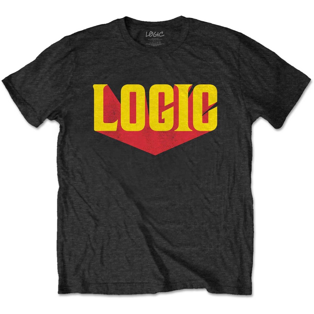 Logic - Logo Mens Tshirt - Black